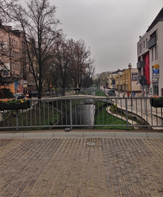 footbridge in Kielce