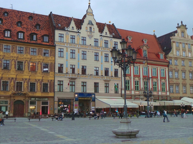 Wroclaw Market Square by by Gitta Zahn Wroclaw Market Square by by Gitta Zahn